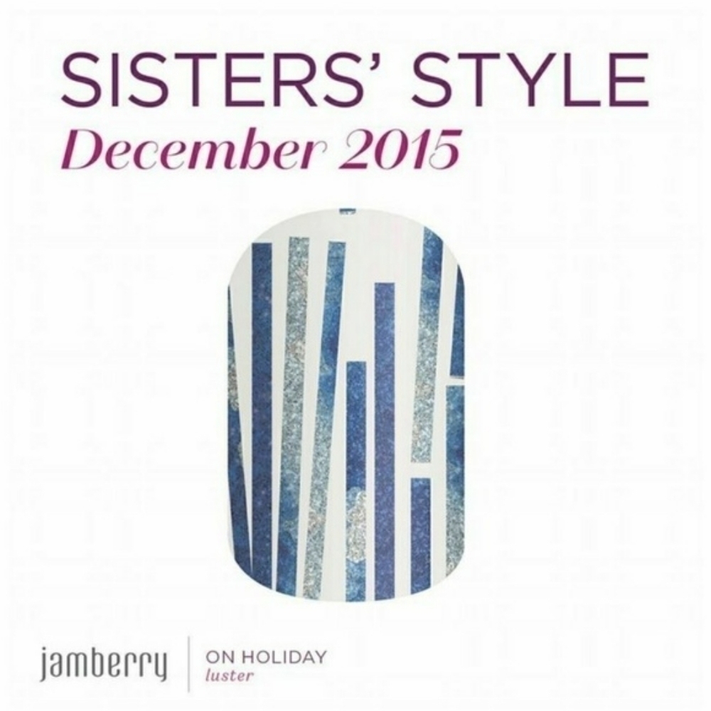 Jamberry Sister's Style On Holiday Nail Wra
